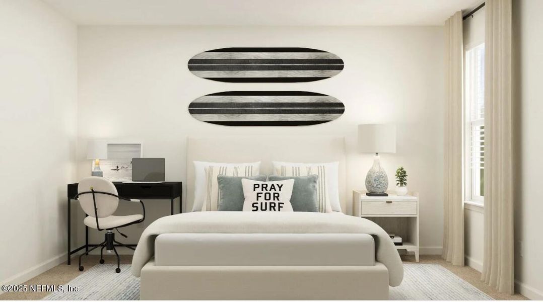 Furnished interior view inside a new home in Shearwater, St. Augustine (Image 13).