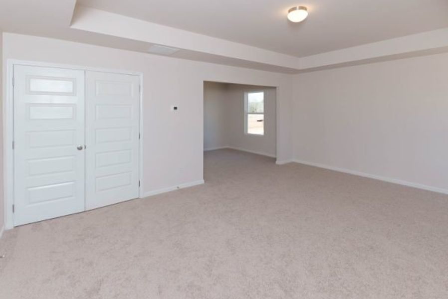 Representative unfurnished interior of a home built from the Clayton by Piedmont Residential in Hampton Ridge, Jefferson (Image 58).