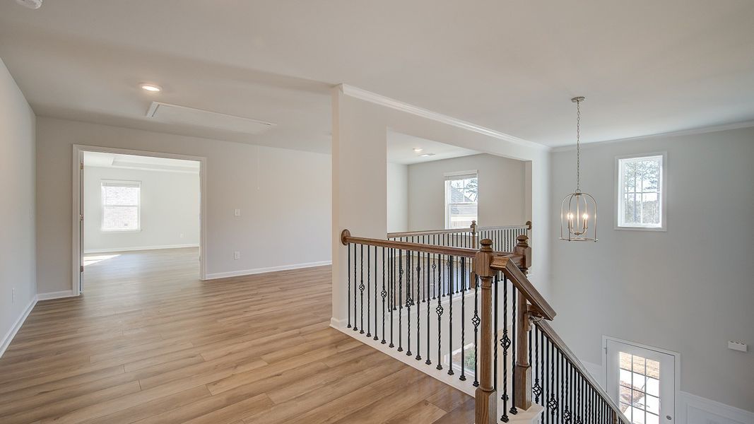 Furnished interior view inside a new home in Westwind Estates, Hampton (Image 17).
