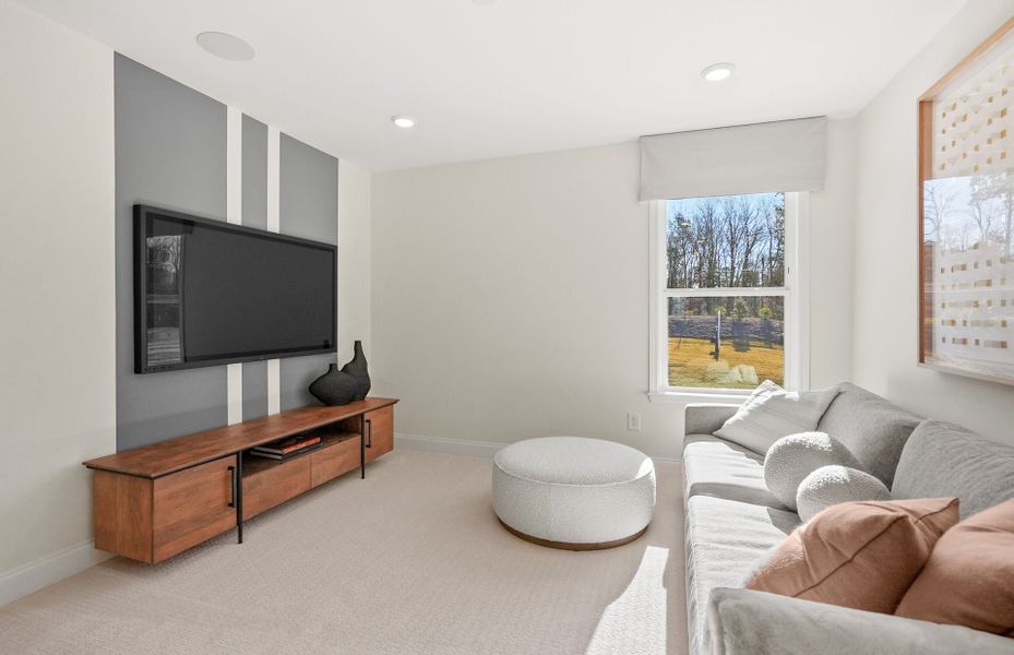Representative furnished interior of a home built from the Murphy by Pulte Homes in Cannon Run, Concord (Image 40).