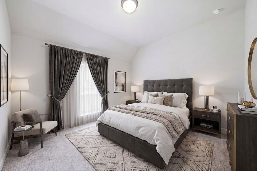 Bedroom Virtually Staged