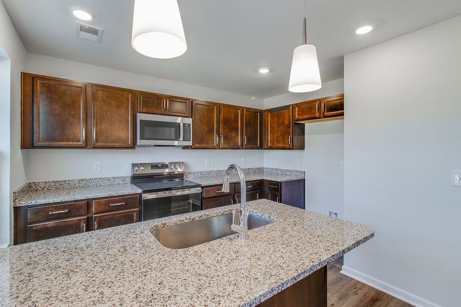 Furnished interior view inside a new home in Astoria, Columbia (Image 8).