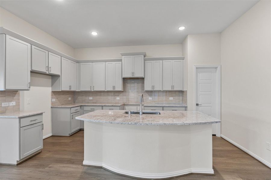 Furnished interior view inside a new home in Aldeana, Bonney (Image 6).