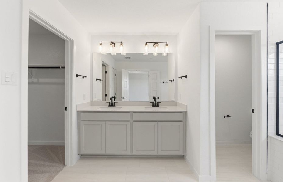 Furnished interior view inside a new home in Monarch on Main, Round Rock (Image 3).