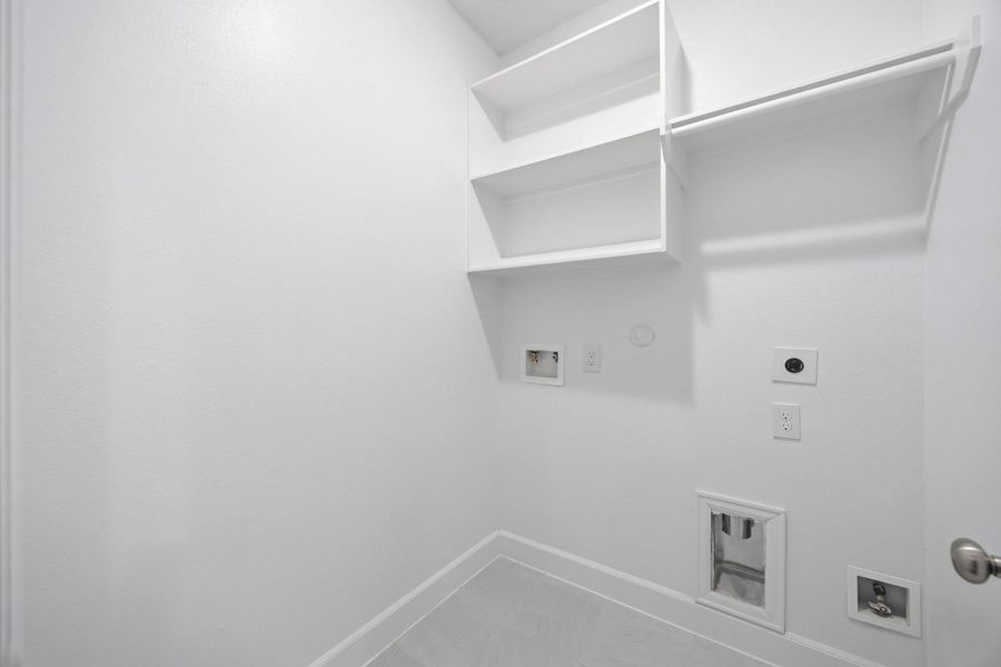 Effortless Functionality: Situated upstairs for utmost convenience, the utility room streamlines household tasks, blending seamlessly into the flow of your domestic life.