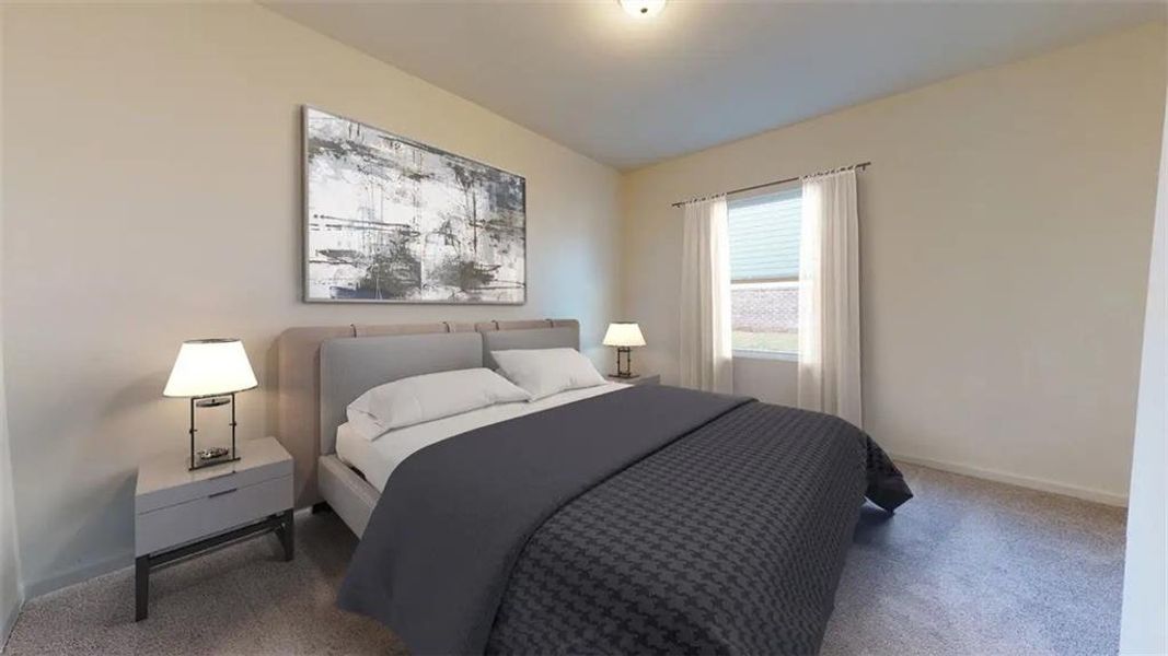 Furnished interior view inside a new home in Silverton, Dacula (Image 7).