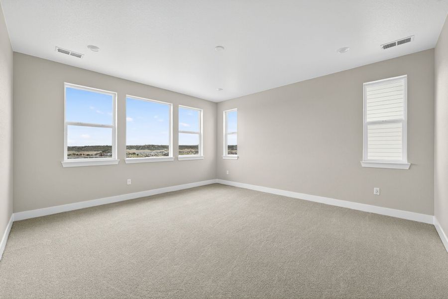 Spacious, unfurnished interior of a new home in Hillside at Crystal Valley Destination Collection, Castle Rock (Image 24).