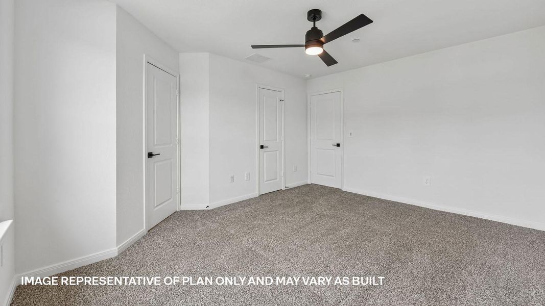Spacious, unfurnished interior of a new home in Avery Centre, Round Rock (Image 34). Spacious, unfurnished interior of a new home in Avery Centre, Round Rock (Image 34).