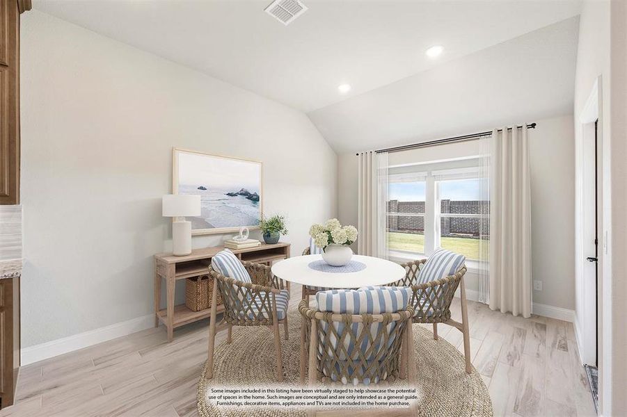 Furnished interior view inside a new home in Sonoma Verde, McLendon-Chisholm (Image 14).