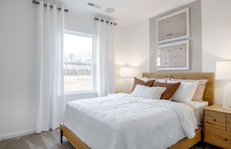 Furnished interior view inside a new home in Parkside Crossing, Charlotte (Image 30).