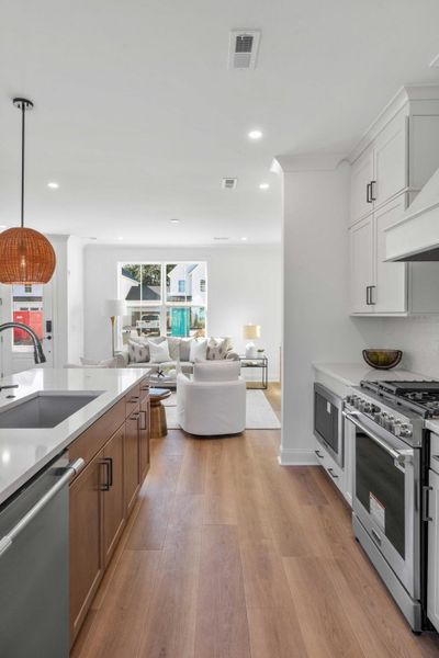 Furnished interior view inside a new home in , Johns Island (Image 9).