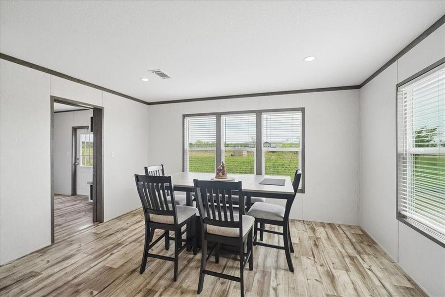 Furnished interior view inside a new home in , Cleburne (Image 25).