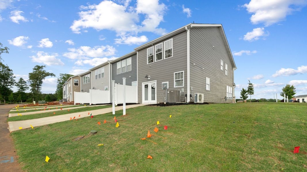 Side Exterior of the Rochester Design by DRB Homes