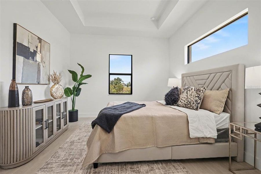 Furnished interior view inside a new home in , Cape Coral (Image 17).