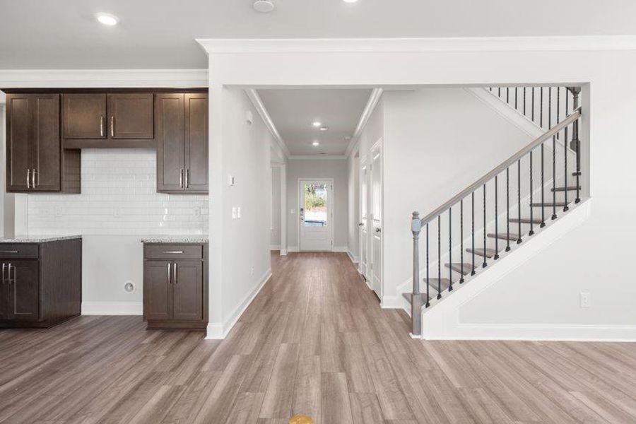 Spacious, unfurnished interior of a new home in Reserve at Hickory Walk, Kennesaw (Image 19). Spacious, unfurnished interior of a new home in Reserve at Hickory Walk, Kennesaw (Image 19).