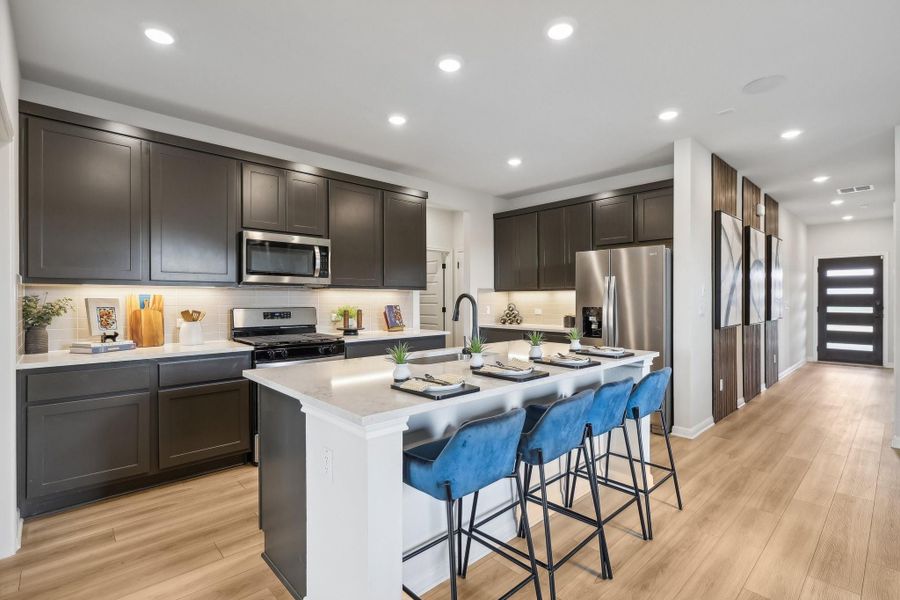 Furnished interior view inside a new home in The Glen at Stallion Run, Buda (Image 13). Furnished interior view inside a new home in The Glen at Stallion Run, Buda (Image 13).