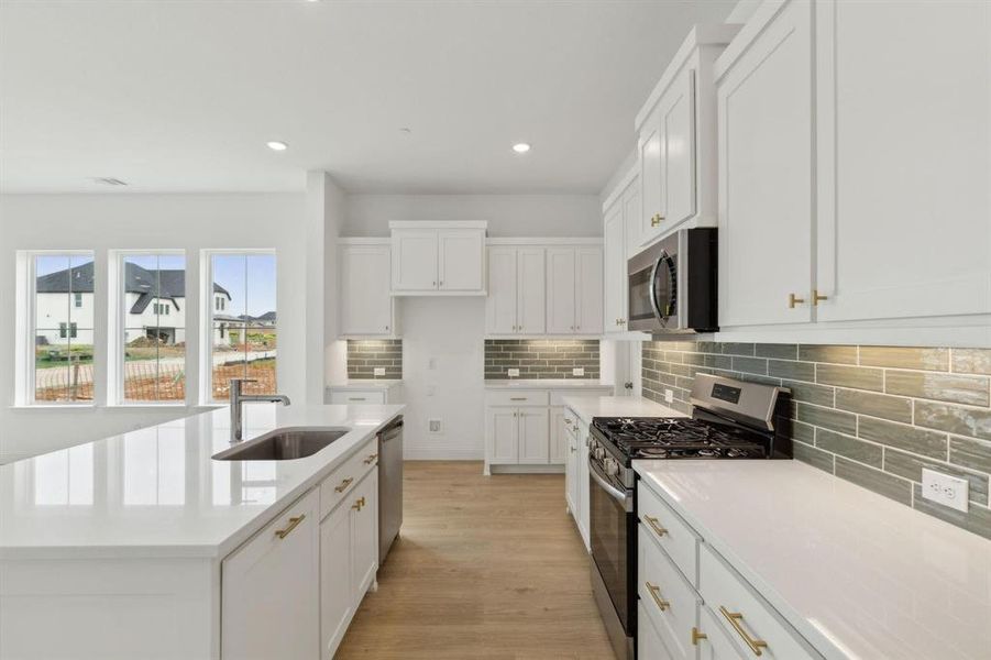 Furnished interior view inside a new home in , Frisco (Image 5).