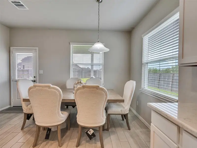 Furnished interior view inside a new home in Park Lakes East, Humble (Image 14).
