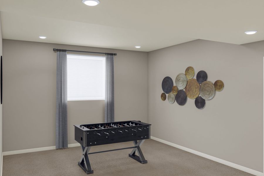 Representative furnished interior of a home built from the 2804 by Tri Pointe Homes in The Aurora Highlands, Aurora (Image 14).