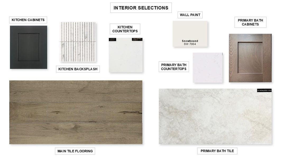 Sample of building materials used in homes in Serenity 55+ Active Adult, Arcola (Image 10).