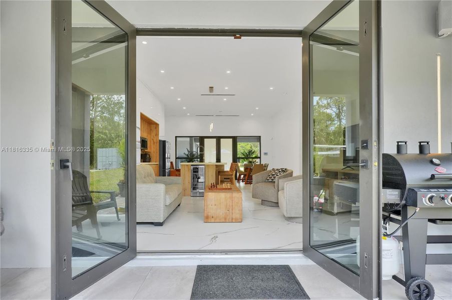 Furnished interior view inside a new home in , Naples (Image 22).