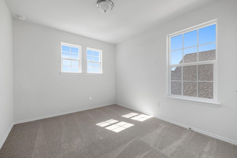 Spacious, unfurnished interior of a new home in Salerno - Heritage Collection, Round Rock (Image 31). Spacious, unfurnished interior of a new home in Salerno - Heritage Collection, Round Rock (Image 31).