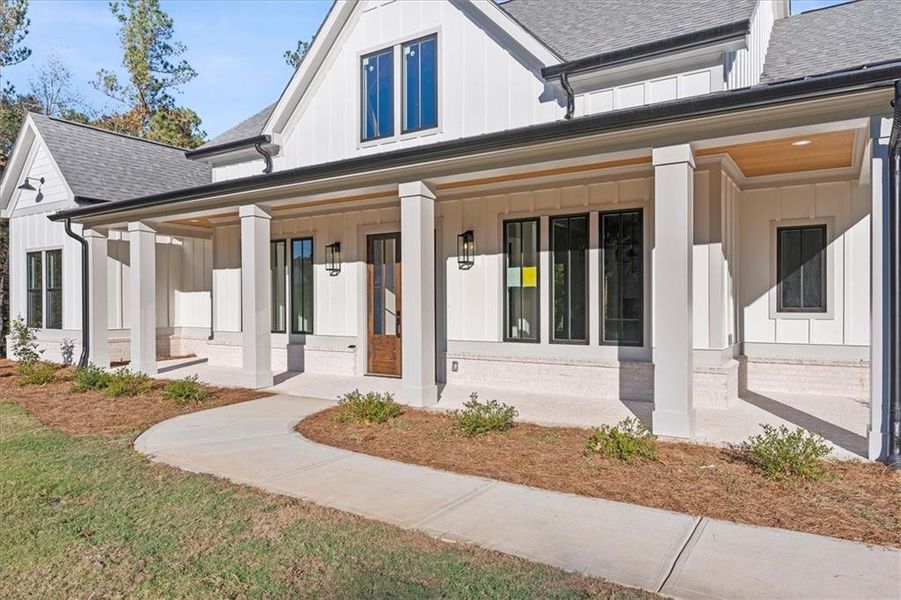 Exterior details and patio area of a home in , Eatonton (Image 4). Exterior details and patio area of a home in , Eatonton (Image 4).