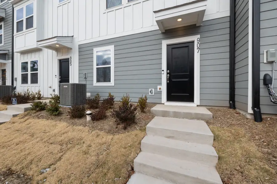 Exterior details and patio area of a home in Everton, Durham (Image 3).