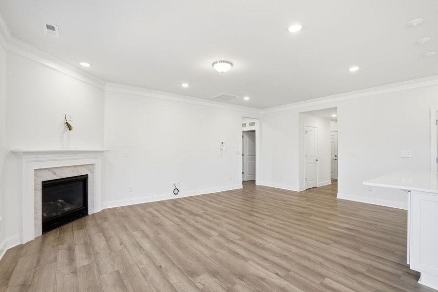 Spacious, unfurnished interior of a new home in Villas at Prestwick, Mooresville (Image 35).