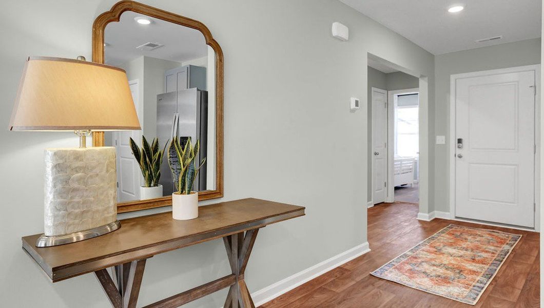 Furnished interior view inside a new home in Holly Oaks, Statesboro (Image 3).
