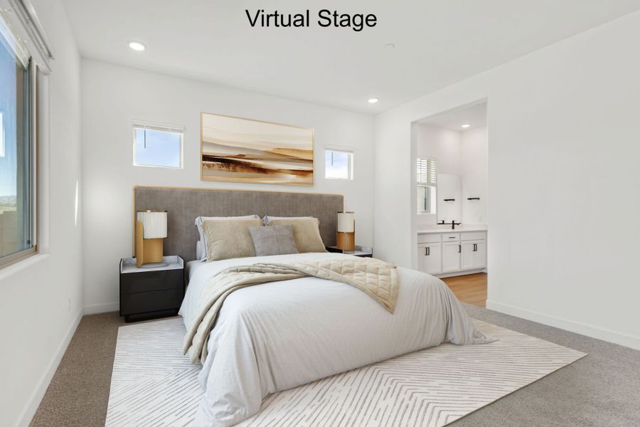 Furnished interior view inside a new home in Mountain View Ranch, Vail (Image 8).