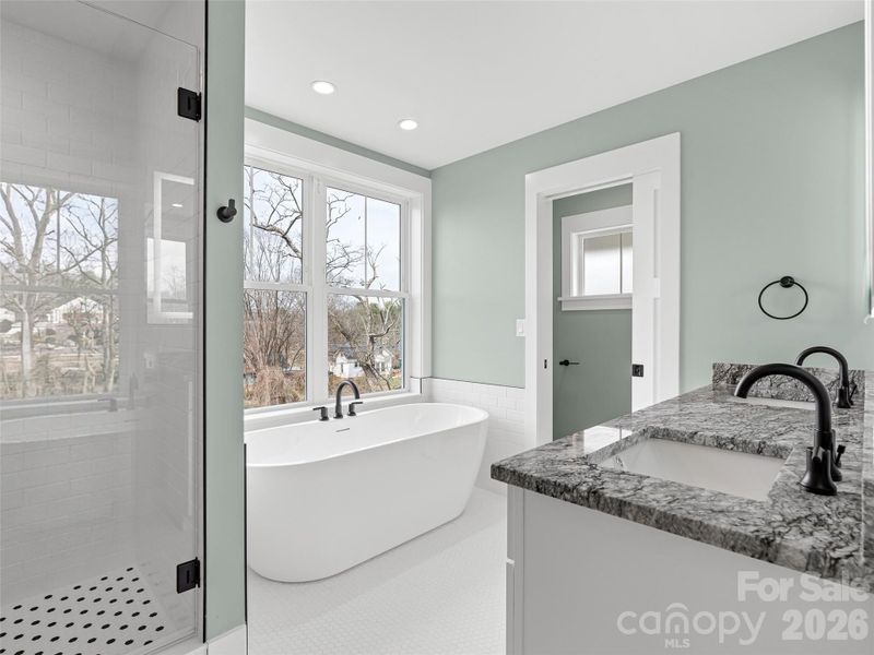 Furnished interior view inside a new home in , Asheville (Image 11).