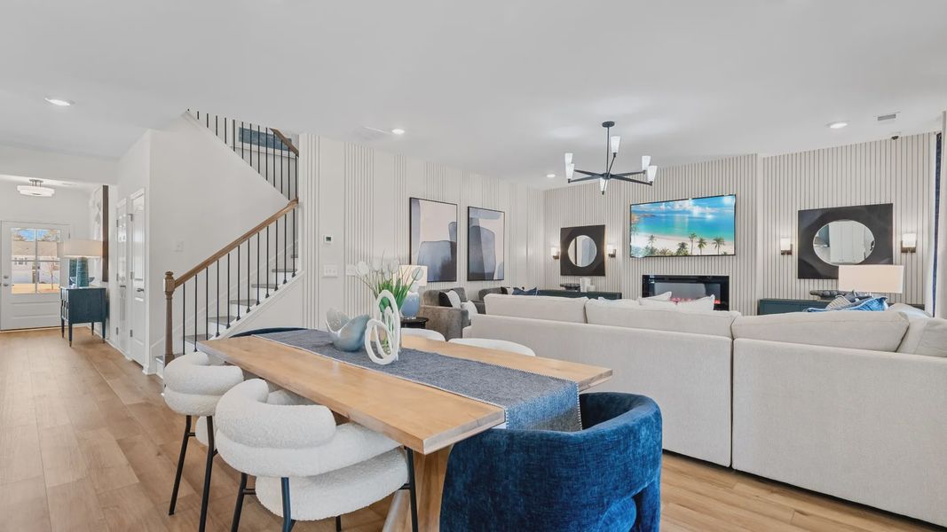 Representative furnished interior of a home built from the Wynwood by DRB Homes in Kingston, Locust Grove (Image 15). Representative furnished interior of a home built from the Wynwood by DRB Homes in Kingston, Locust Grove (Image 15).