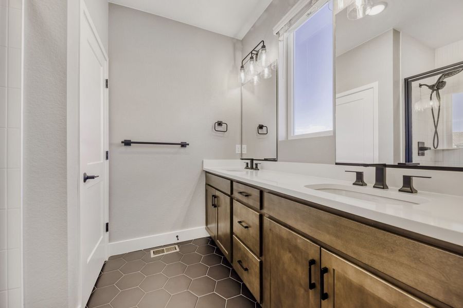 Furnished interior view inside a new home in Solterra, Lakewood (Image 4).