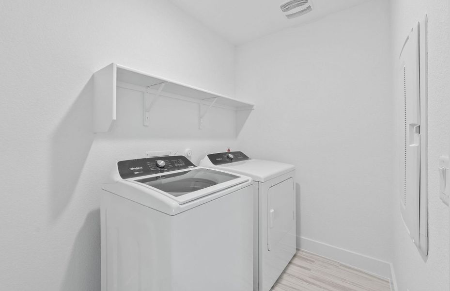 Close-up of interior finishes inside a home in Crosswinds, Kyle (Image 12).