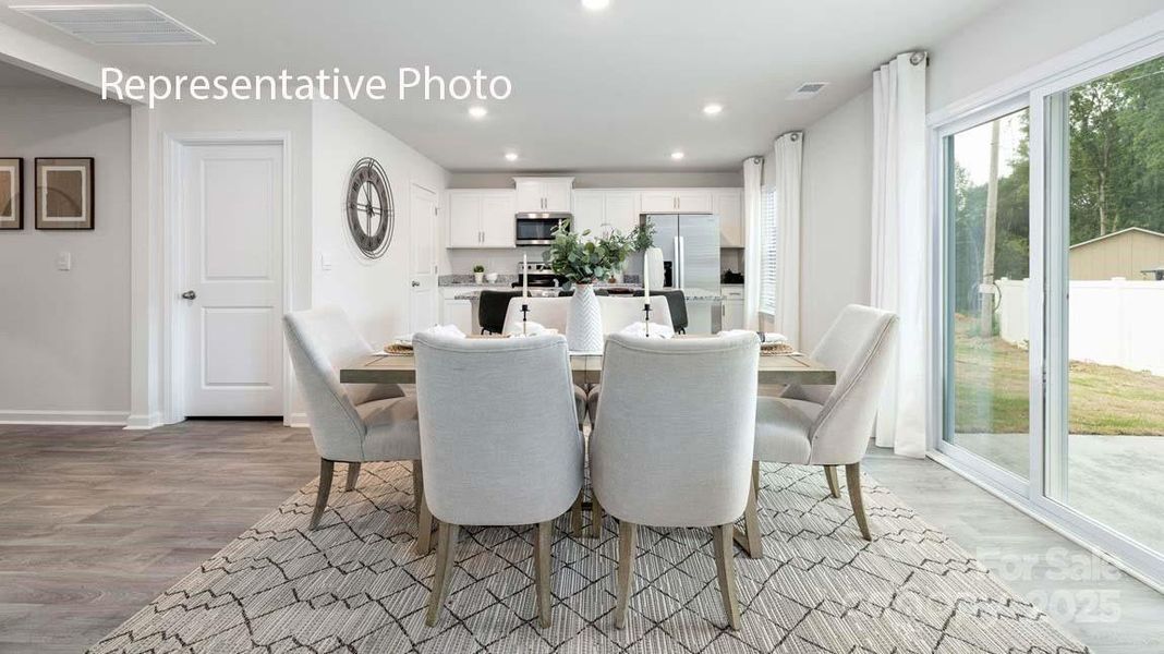 Furnished interior view inside a new home in Cramer Estates, Gastonia (Image 22).