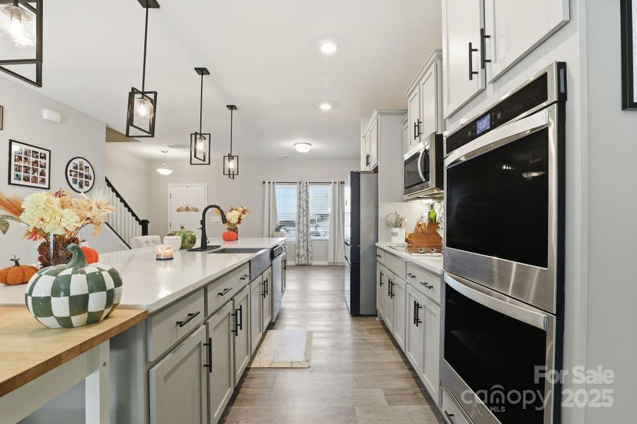 Furnished interior view inside a new home in , Statesville (Image 27).