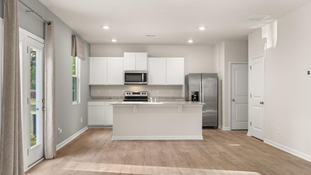 Furnished interior view inside a new home in Aurora Creek, Dallas (Image 4).