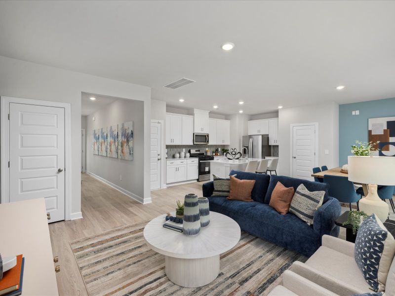 Furnished interior view inside a new home in Avalon Place - Classic Series, Durham (Image 8).