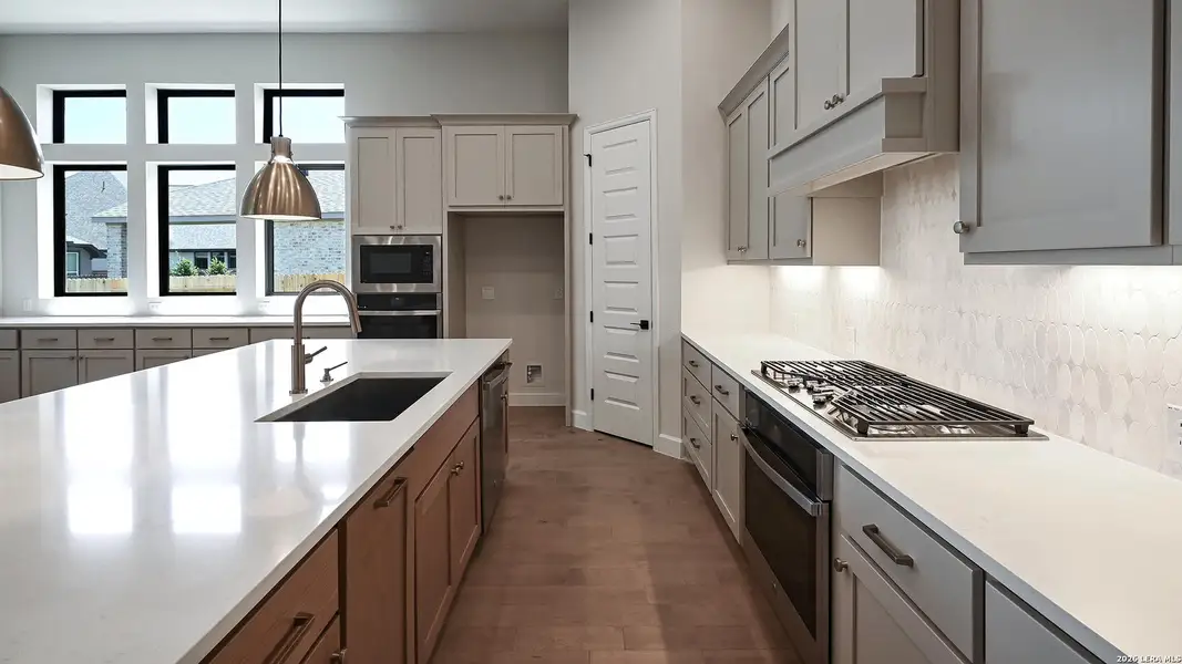 Furnished interior view inside a new home in Veramendi, New Braunfels (Image 9).
