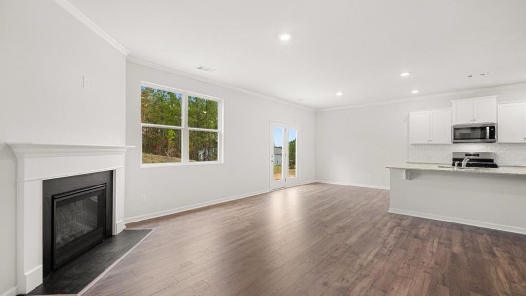 Spacious, unfurnished interior of a new home in , Cartersville (Image 16). Spacious, unfurnished interior of a new home in , Cartersville (Image 16).
