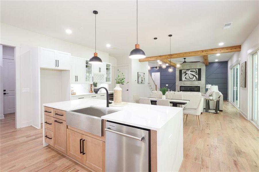 Furnished interior view inside a new home in , Newnan (Image 9).