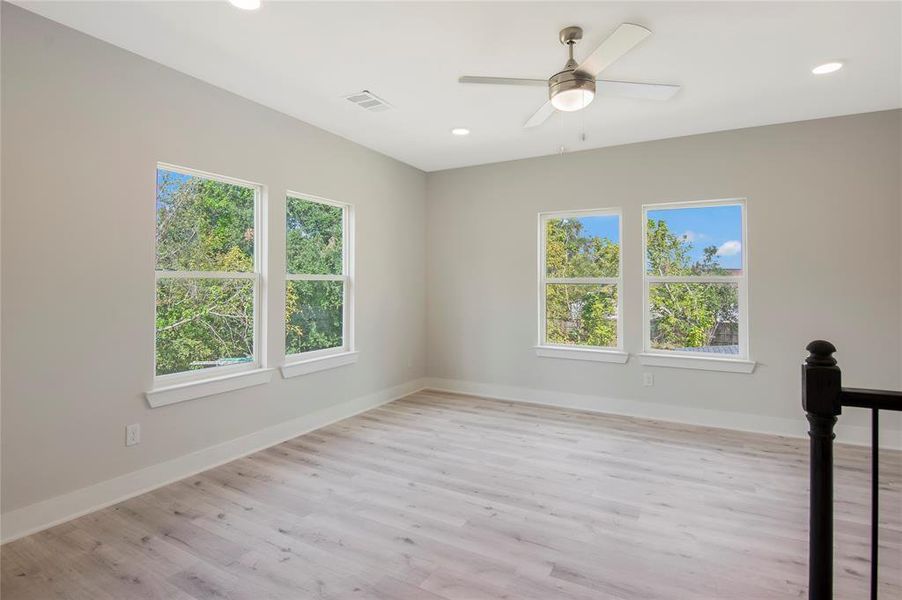 Large game room upstairs!