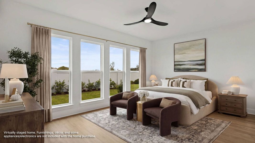 Furnished interior view inside a new home in Reserve at Berry Bay, Wimauma (Image 7).