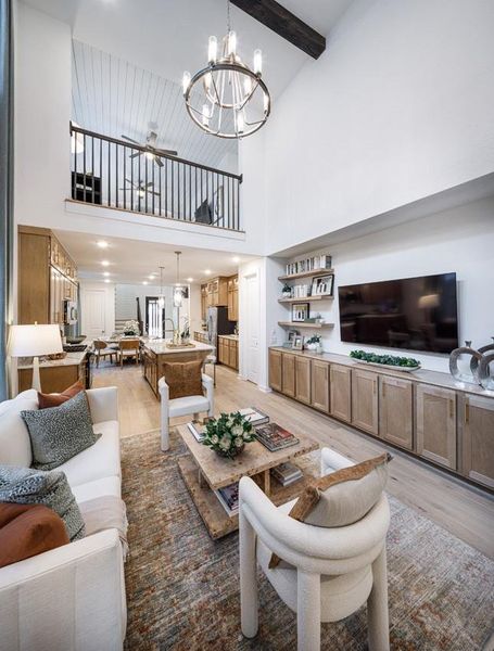 Furnished interior view inside a new home in Riceland, Mont Belvieu (Image 17).