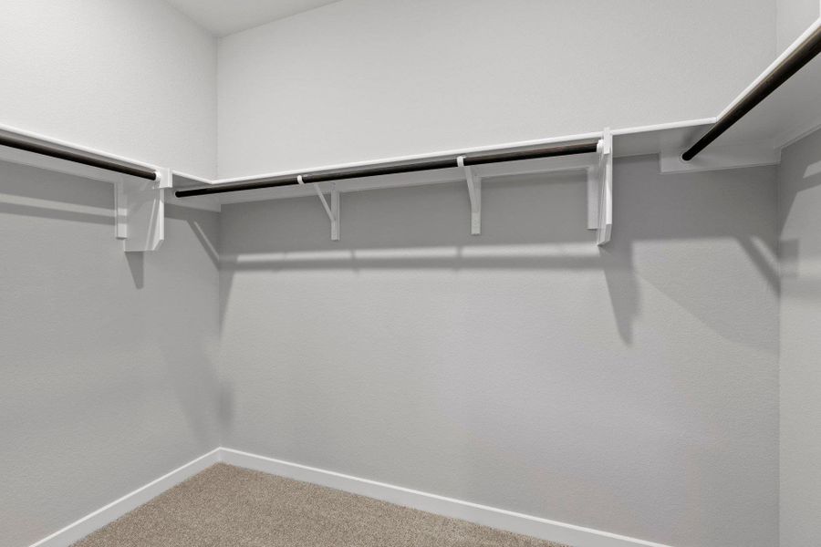 Walk-in closet in Primary Bedroom