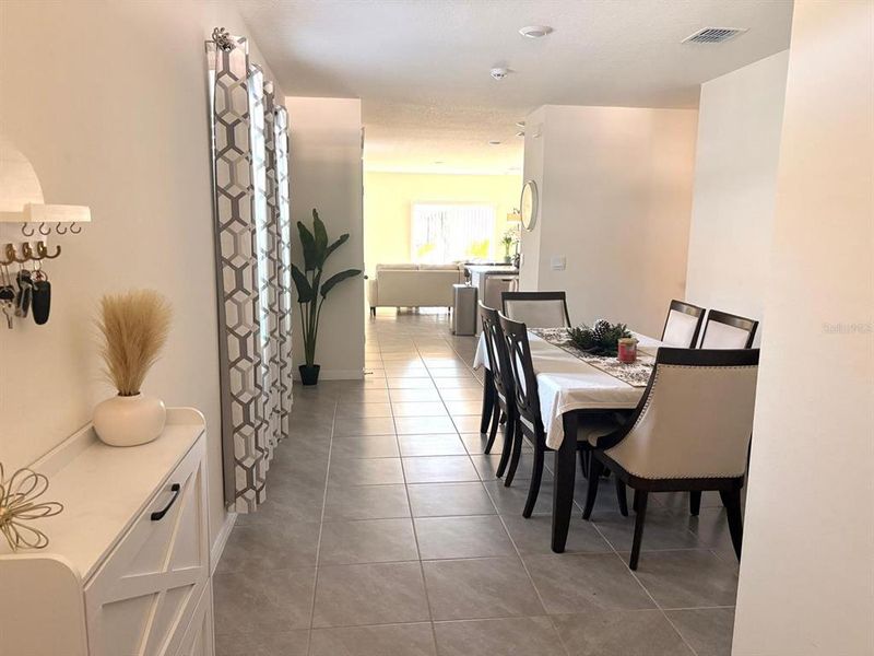 Furnished interior view inside a new home in Kindred, Kissimmee (Image 11).