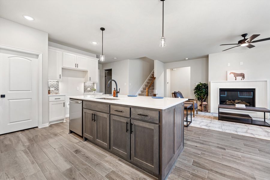 Furnished interior view inside a new home in Morningstar, Aledo (Image 9).