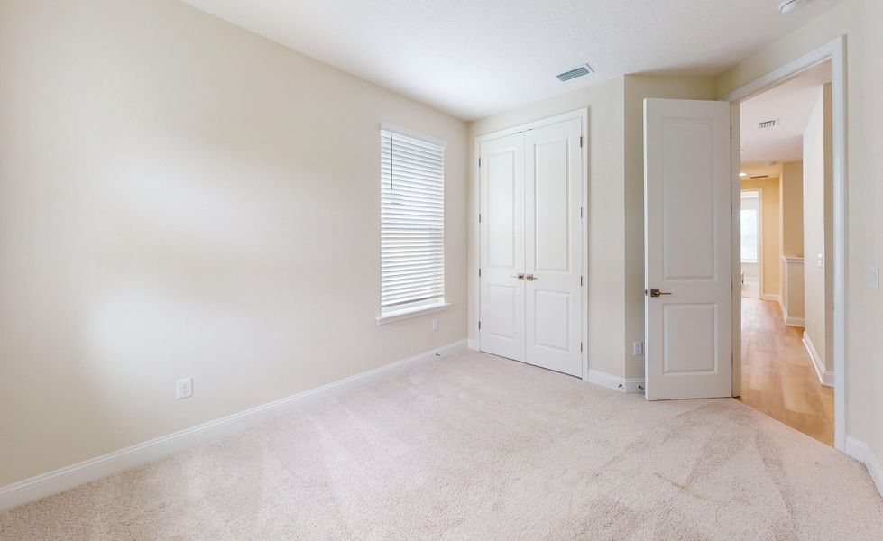 Representative unfurnished interior of a home built from the Bartram - B - Townhome Series by ICI Homes in West End at Town Center, Ponte Vedra (Image 14). Representative unfurnished interior of a home built from the Bartram - B - Townhome Series by ICI Homes in West End at Town Center, Ponte Vedra (Image 14).