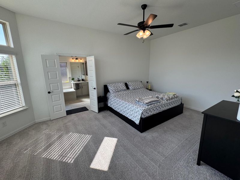 Furnished interior view inside a new home in Sunfield, Buda (Image 7).
